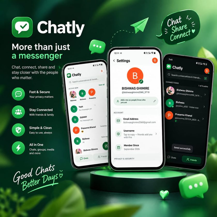 Chatly — interface preview